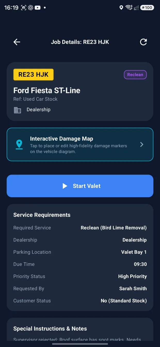 Job details